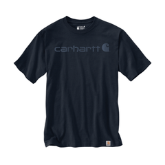 T-shirt Core Logo – Jersey épais 229 g/m² – Navy / Bleu foncé - CARHARTT