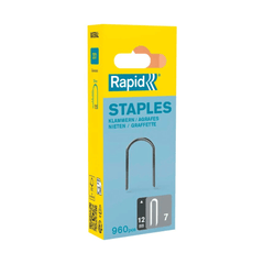 Agrafes Rapid N°7 galvanisées 12 / 14 mm – Spécial câbles