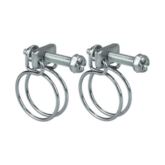 Colliers double fil acier 22 à 45 mm – CAPVERT