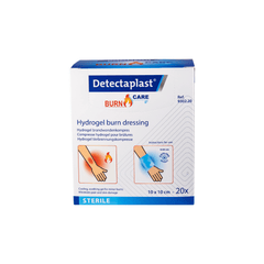 Compresses Hydrogel brûlures stériles FARMOR – 10 × 10 cm