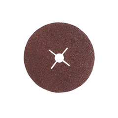 Disques fibre corindon Ø125 mm grain 16 à 120 – LEMAN