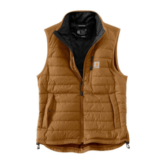 Gilet Carhartt Gilliam Vest marron déperlant