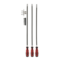 Jeu de 3 tournevis flexibles ERGOTORQUE® L.500 mm de chez KS TOOLS