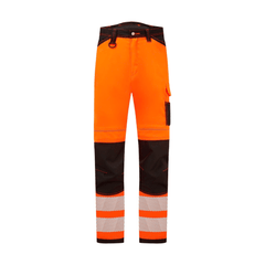 Pantalon haute visibilité PW3 Orange / Noir – PORTWEST