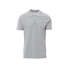 Vue de face du Polo Payper ROME Gris Chiné