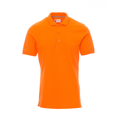 Vue de face du Polo homme Payper VENICE manches courtes - Orange