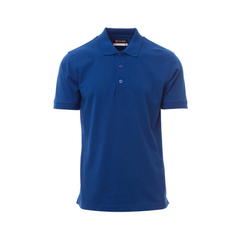 Vue de face du Polo homme Payper VENICE PRO manches courtes - Bleu Roi