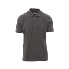 Vue de face du Polo homme Payper VENICE PRO manches courtes - Fumée
