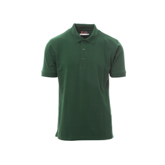 Vue de face du Polo homme Payper VENICE PRO manches courtes - Vert