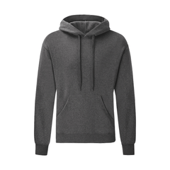 Sweat à capuche Classic gris foncé chiné – Fruit of the Loom