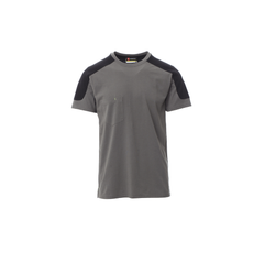 Vue de face du T-shirt Payper CORPORATE Noir/Fumée