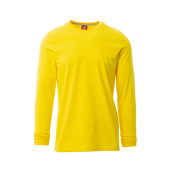 Vue de face T-shirt Payper PINETA manches longues Jaune
