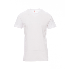 Vue de face du Vue de face du T-shirt Payper PRINT manches courtes - blanc