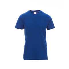Vue de face du T-shirt Payper PRINT manches courtes - Bleu Roi