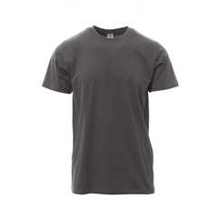 Vue de face du T-shirt Payper PRINT manches courtes - Fumée