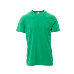 Vue de face du T-shirt Payper PRINT manches courtes - Vert Gelée