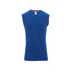Vue de face du T-shirt Payper SHORE manches courtes - Bleu Roi