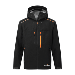 Veste de pluie imper-respirante S385 noire – PORTWEST