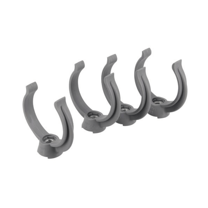 4 colliers instantanés GIRPI Ø50 mm – PVC évacuation