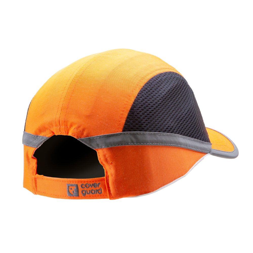 Casquette anti-heurt aérée Orange HV - COVERGUARD
