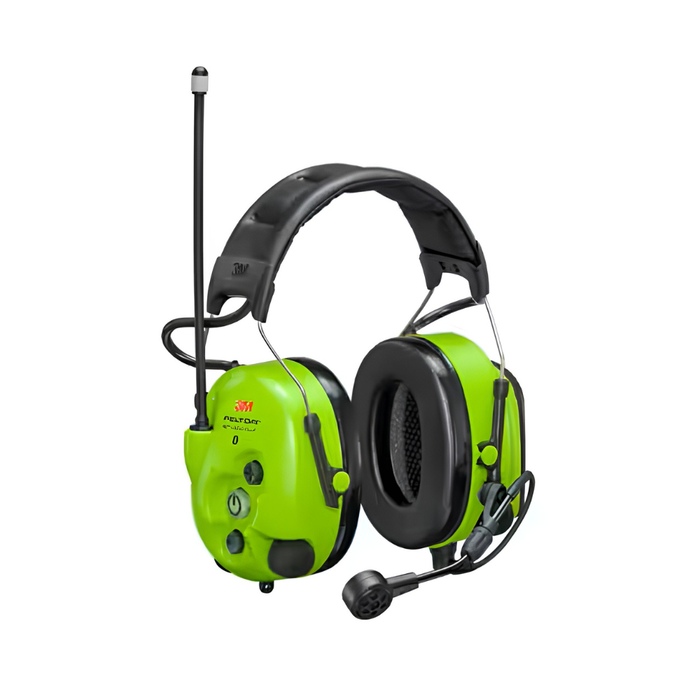 Casque antibruit communicant Bluetooth et radio - 3M PELTOR WS 6 LiteCom Hi-Viz - COVERGUARD
