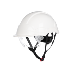 Casque de protection - lunettes intégrées - Blanc - PHOENIX PRO - COVERGUARD