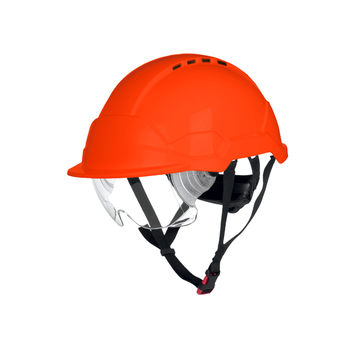 Casque Phoenix Wind ABS - lunettes intégrées - Orange - COVERGUARD