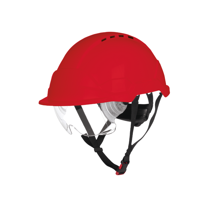 Casque Phoenix Wind ABS - lunettes intégrées - Rouge - COVERGUARD