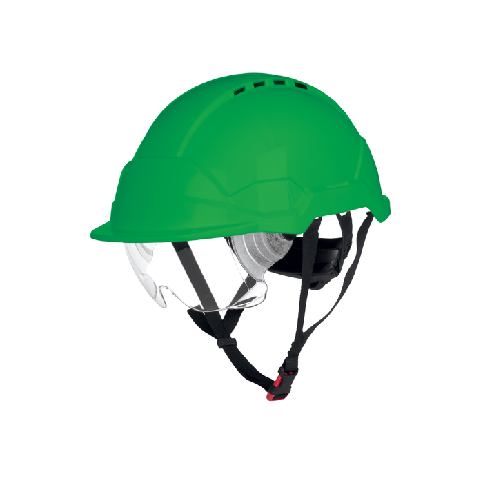 Casque Phoenix Wind ABS ventilé - lunettes intégrées - Vert - COVERGUARD