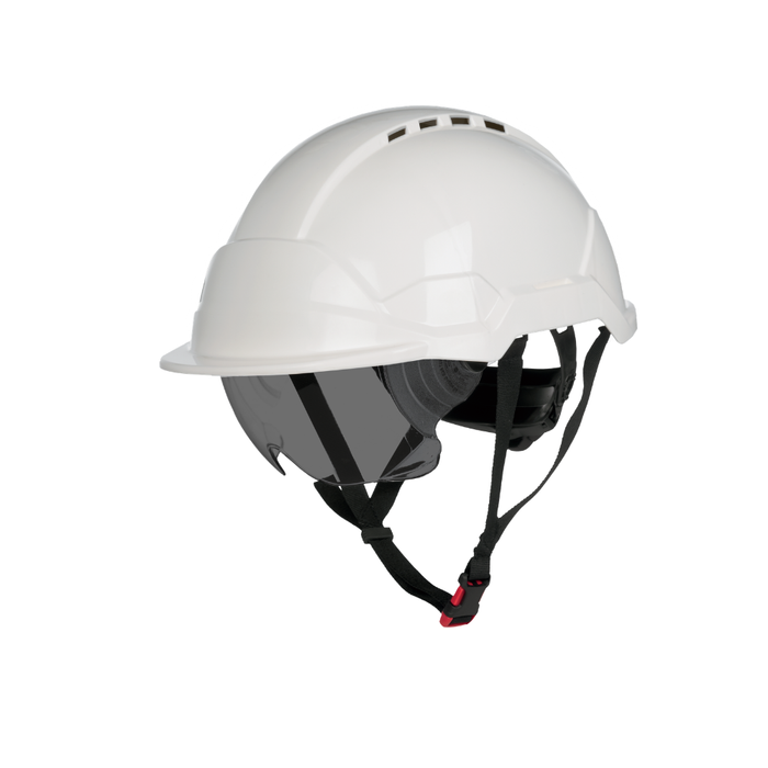 Casque Phoenix Wind ABS Lunettes Teintées - Blanc - COVERGUARD