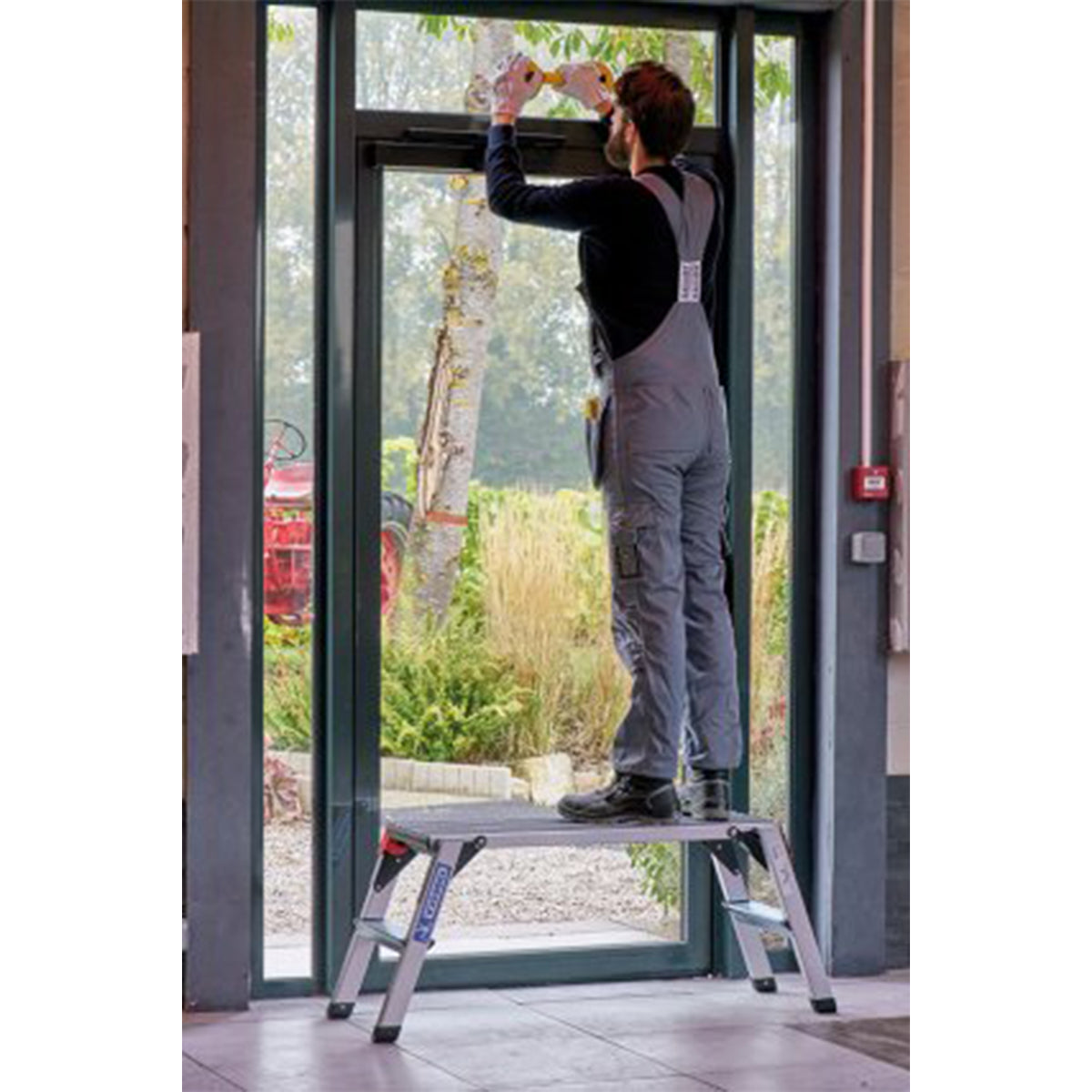 Banc multi-usages COBRA aluminium – Hauteur de travail 2,50 m – Tubesca-Comabi