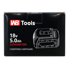 Batterie 18 V 5,0 Ah Li-ion RB006L – WB Tools