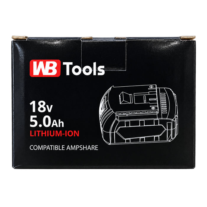 Batterie 18 V 5,0 Ah Li-ion RB006L – WB Tools