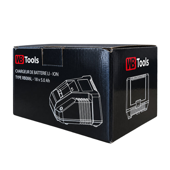 Chargeur WB TOOLS pour batteries compatibles Bosch / Fein