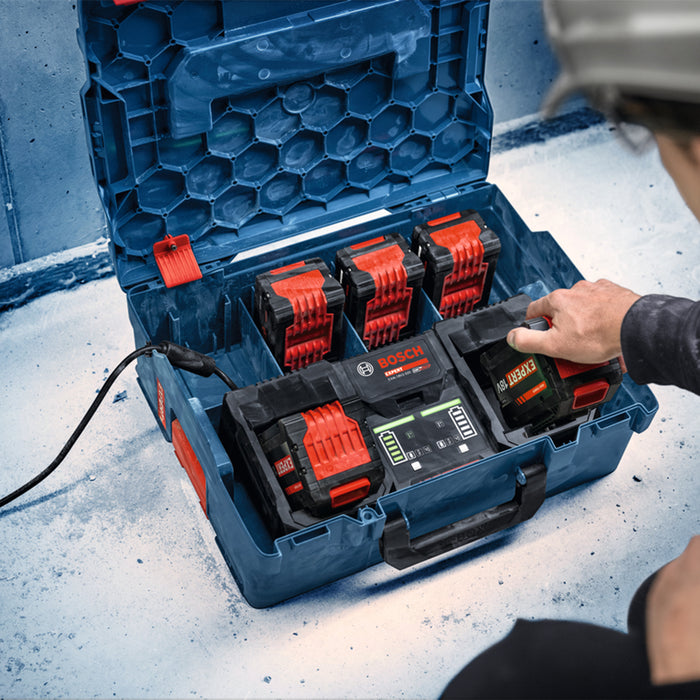 Chargeur double ultra-rapide Bosch EXPERT EXAL18V2-320 – 2 × 16 A