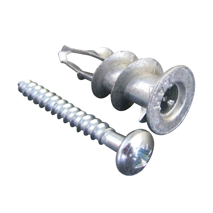 Cheville Plak Métal avec vis tête ronde 4,2 × 35 mm ING FIXATIONS