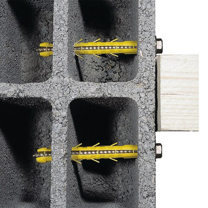 Cheville pour sabot de charpente Ø12 × 130 mm avec tire-fond ING FIXATIONS