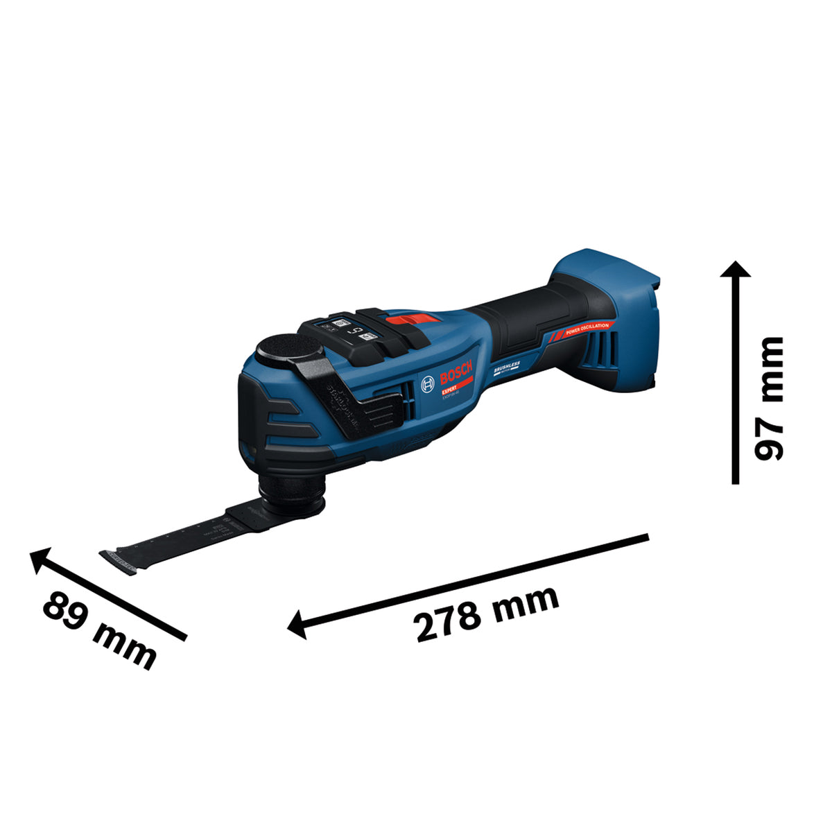 Découpeur-ponceur sans fil Bosch EXPERT EXOP18V-40 – 18 V – StarlockMax