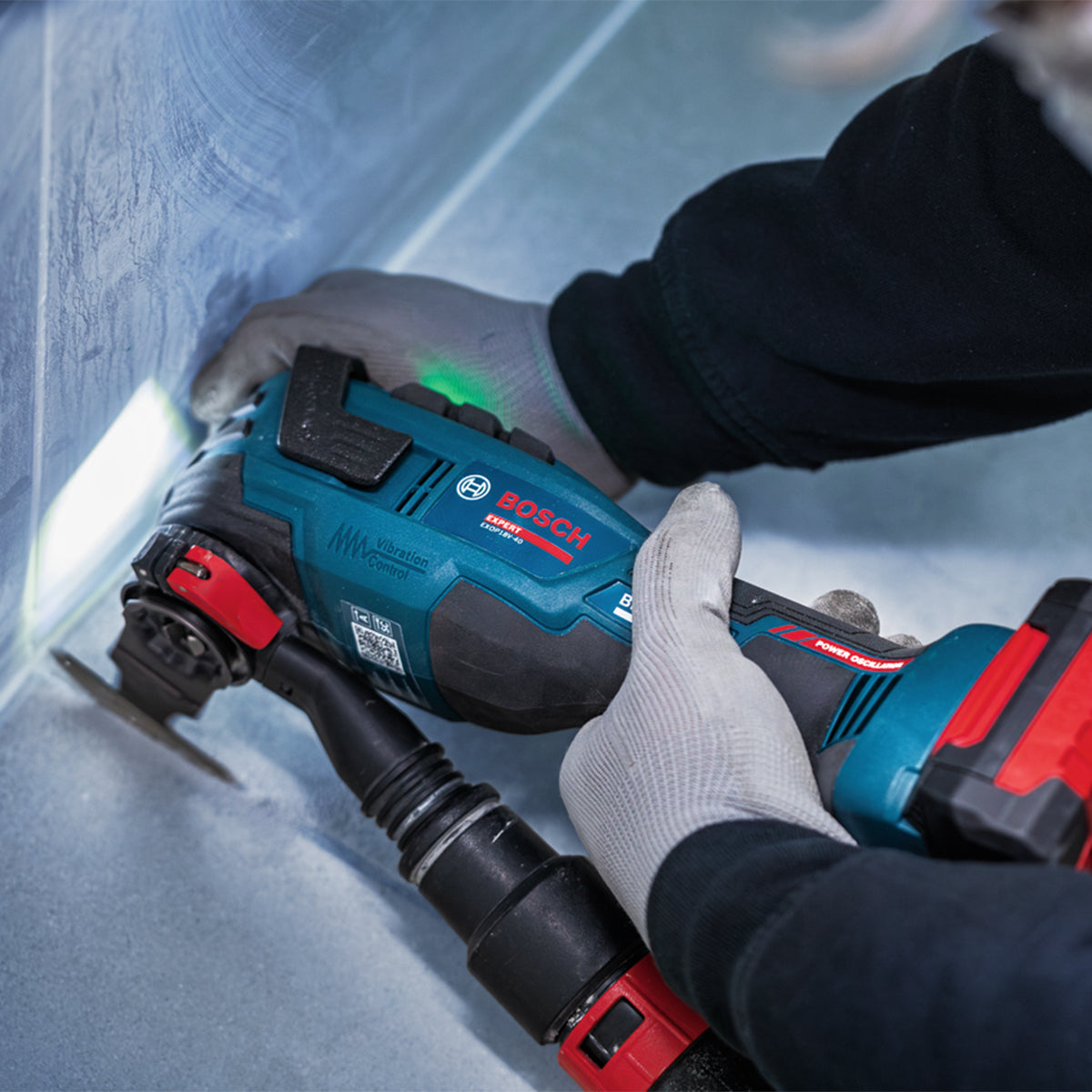 Découpeur-ponceur sans fil Bosch EXPERT EXOP18V-40 – 18 V – StarlockMax