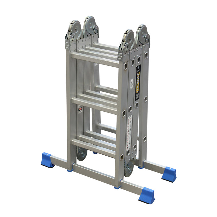 Échelle articulée multi-positions ARTIPLI 4×3 aluminium TUBESCA-COMABI
