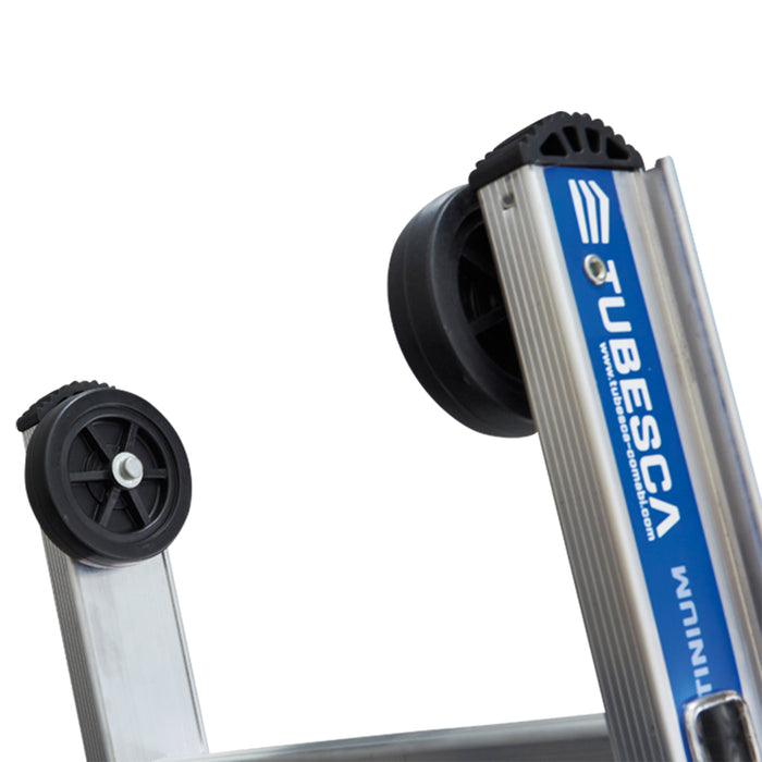 Échelle coulissante à corde 2 plans PLATINIUM 300 aluminium TUBESCA-COMABI