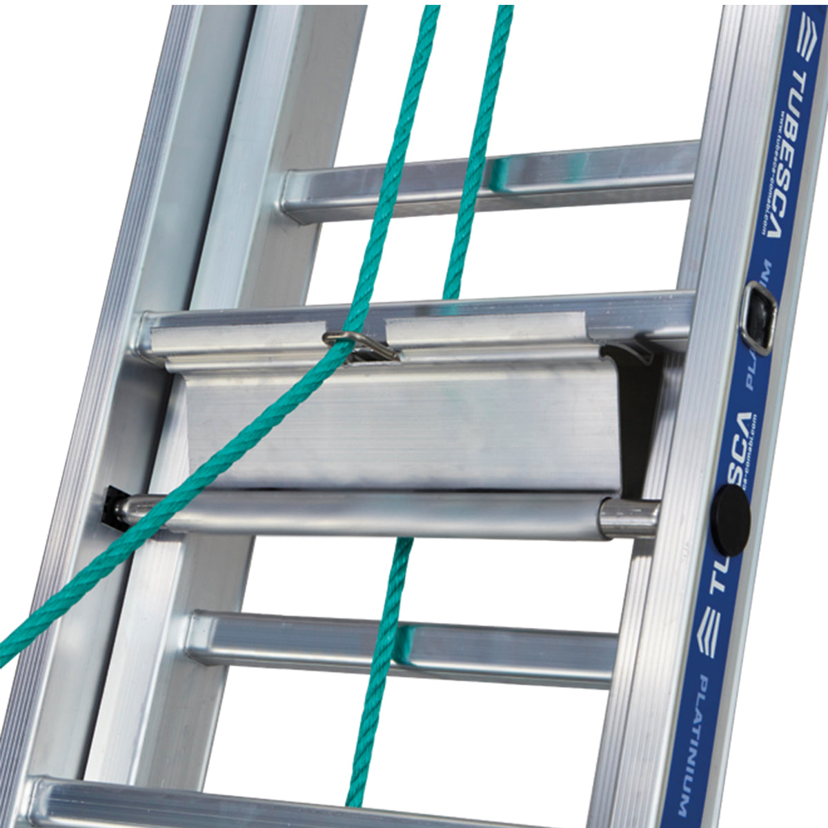 Échelle coulissante à corde 3 plans PLATINIUM 300 aluminium TUBESCA-COMABI