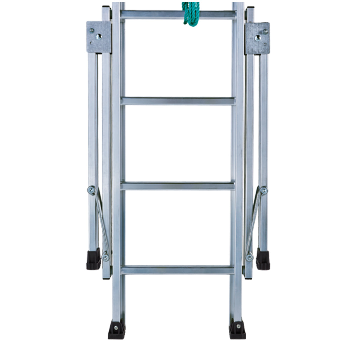 Échelle coulissante à corde 3 plans PLATINIUM 300 aluminium TUBESCA-COMABI