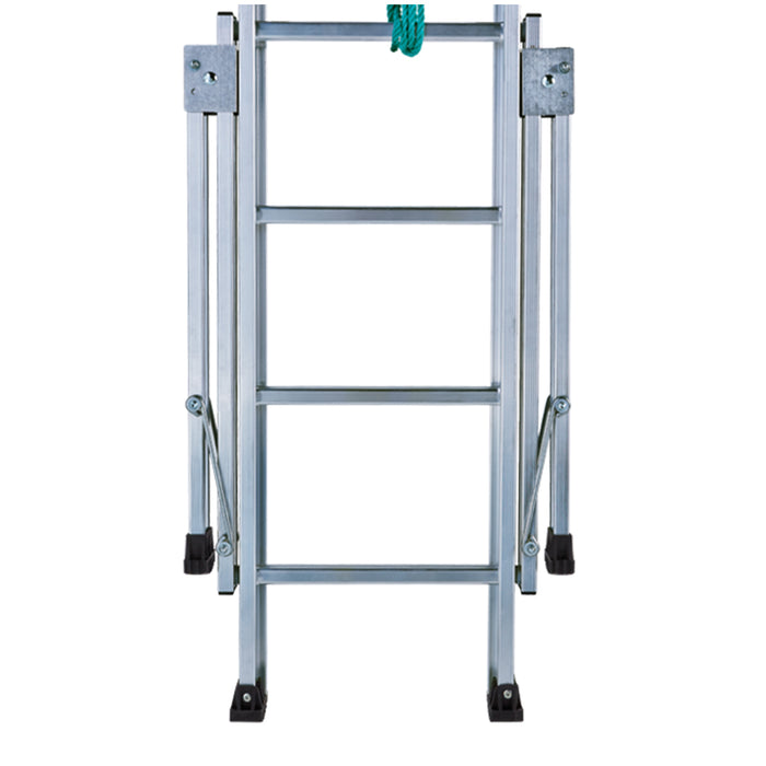 Échelle coulissante à corde 3 plans PLATINIUM 300 aluminium TUBESCA-COMABI