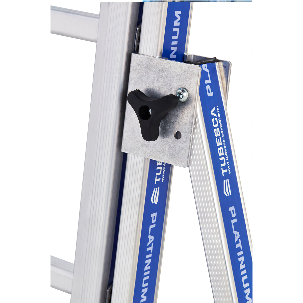 Échelle coulissante à corde 3 plans PLATINIUM 300 aluminium TUBESCA-COMABI