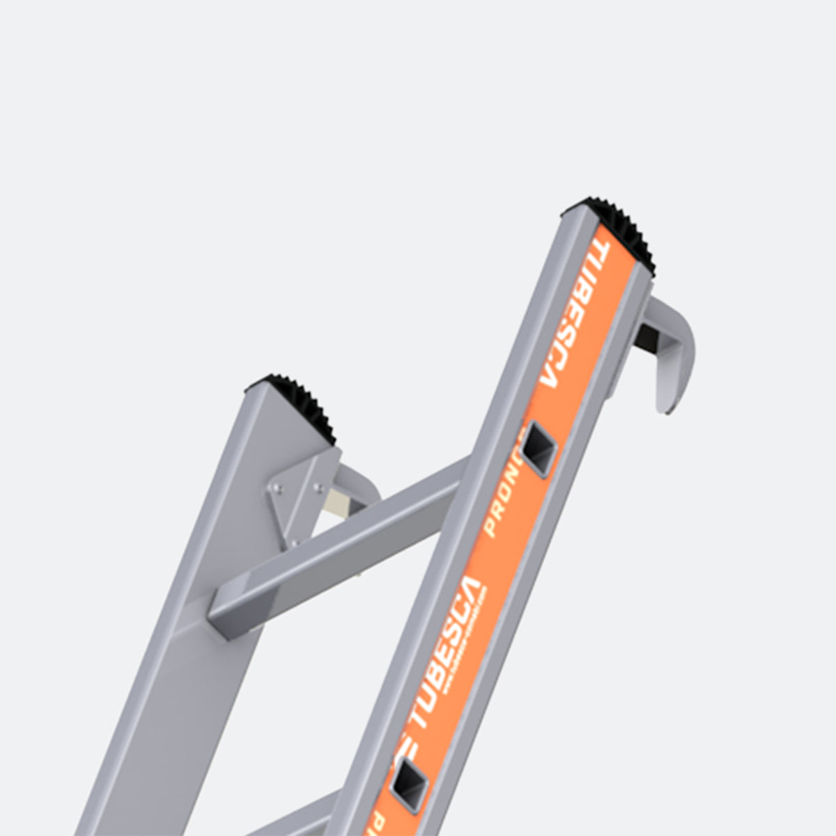 Échelle coulissante à main 2 plans avec crochets PRONOR aluminium TUBESCA-COMABI