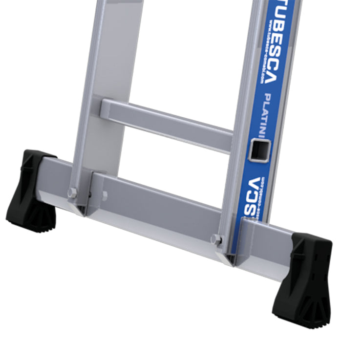 Échelle coulissante à main 2 plans PLATINIUM aluminium TUBESCA-COMABI