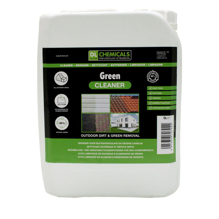 GREEN CLEANER – Nettoyant extérieur naturel autonettoyant anti-salissures et dépôts verts