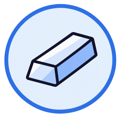 Embout : Aluminium