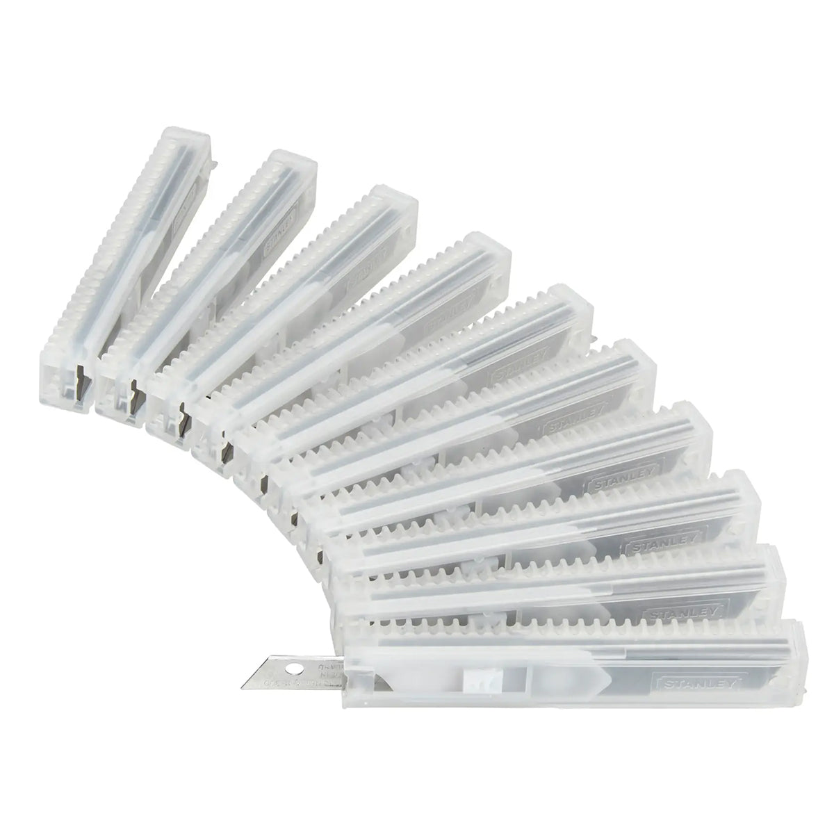 Lames de cutter sécables en acier au carbone – 9 / 18 / 25 mm – STANLEY